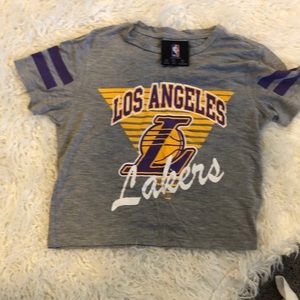 NBA Lakers crop top